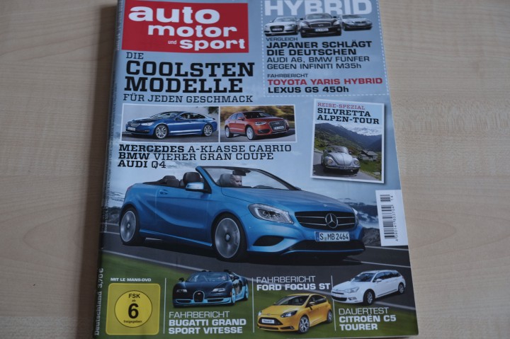 Deckblatt Auto Motor und Sport (14/2012)